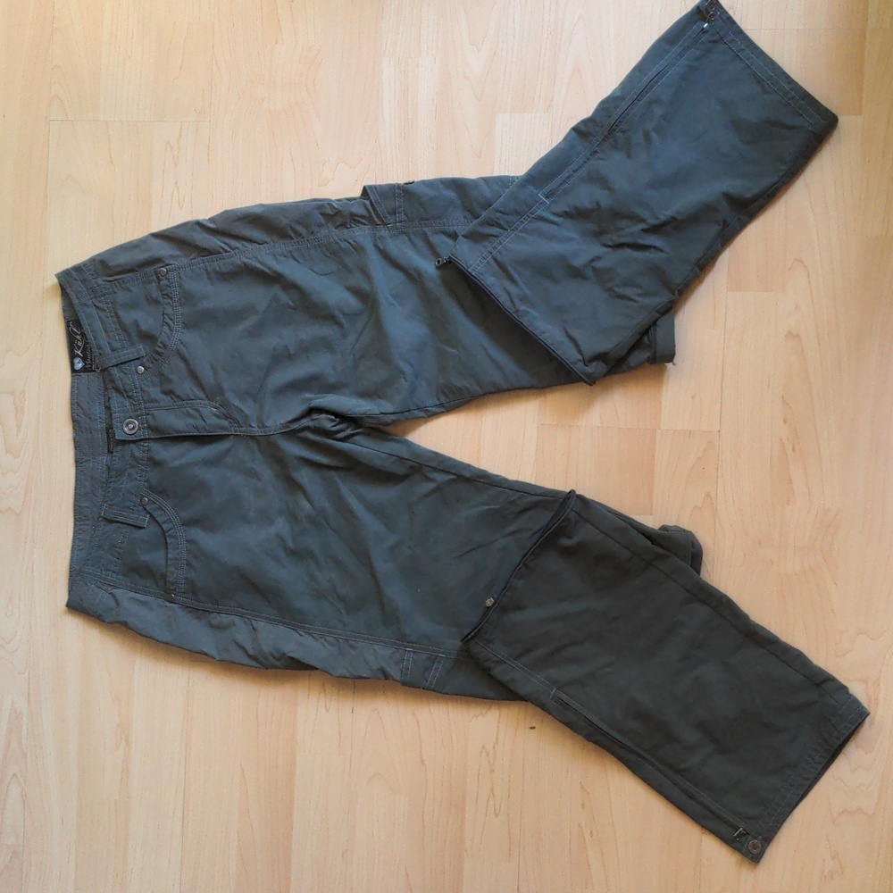 Kuhl Bandita zip off pants 8L long tall